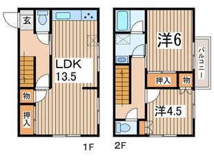 コートハウス野比の物件間取画像